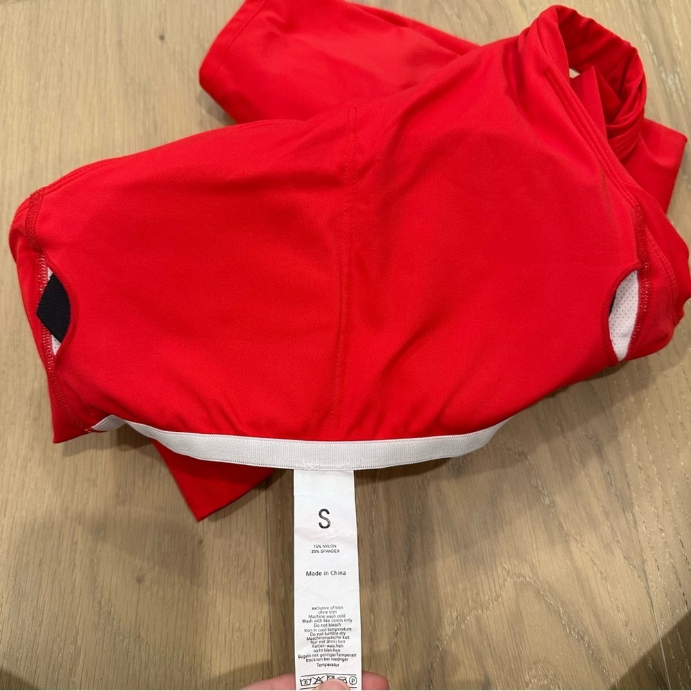 Women’s Athletic Dress One Shoulder Red Tennis Pickleball Golf Workout Small - Picture 5 of 7